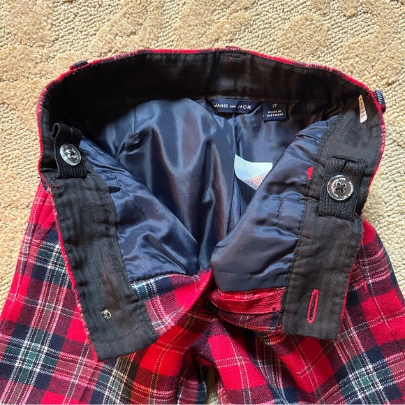 Janie and Janie plaid trousers - Boys 2T - Picture 3 of 7